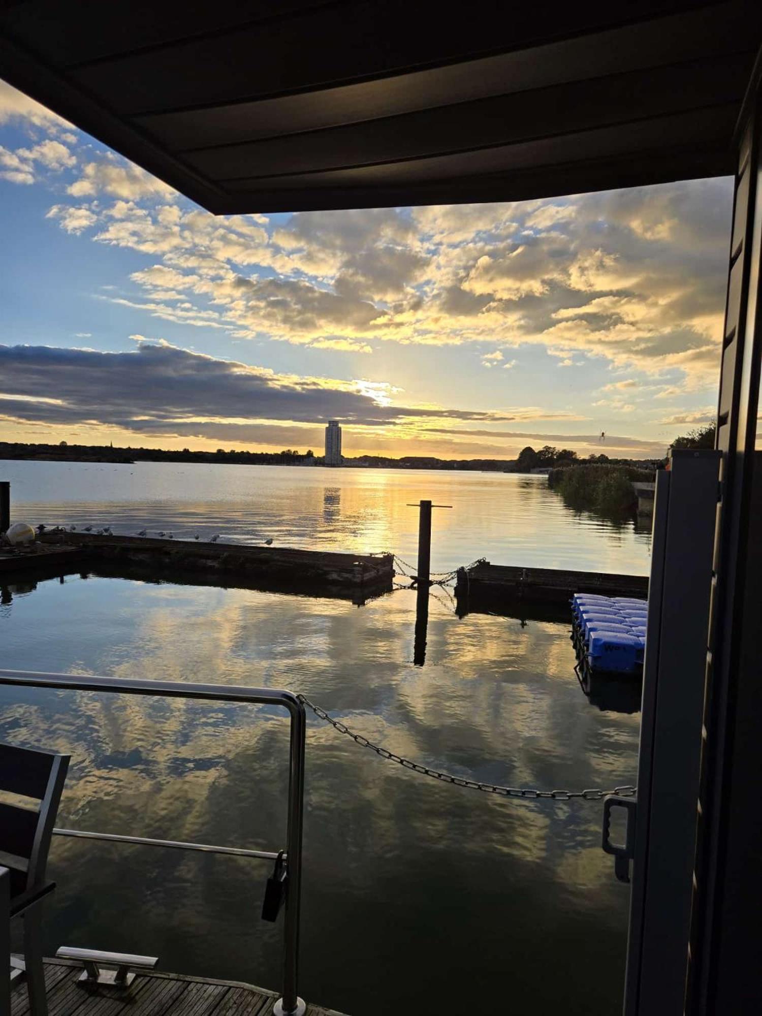 Ostsee Hausboot Schleswig Ostseeblick 1 Exterior foto
